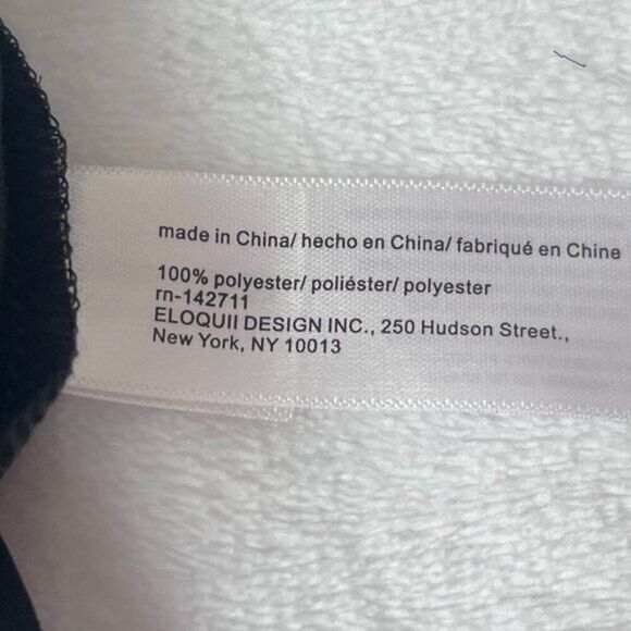 Eloquii Plus Size Women's Puff Sleeve Top‎ With Open Tie Back Blouse - Picture 4 of 5